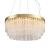 Lampa wisząca GLORIA LED kryształowa złota 60 cm ST-DL8511 - Step into Design