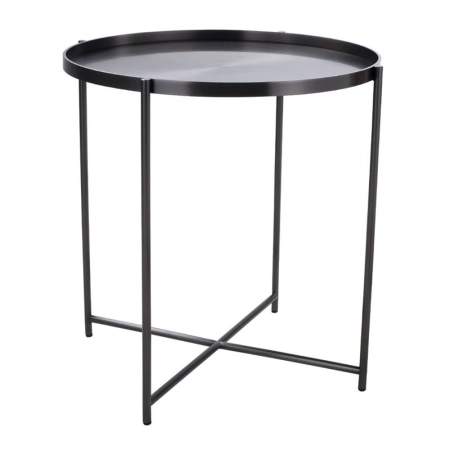 Stolik kawowy MOON tytan DP-F80 titanium - Step Into Design