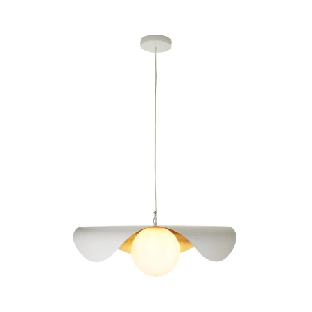 Lampa wisząca ENZO biało złota 40 cm ST-F22020601-D40 white - Step Into Design