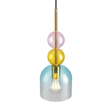 Lampa wisząca PASTELLO BLUE kolorowa 15 cm ST-DN345A - Step Into Design