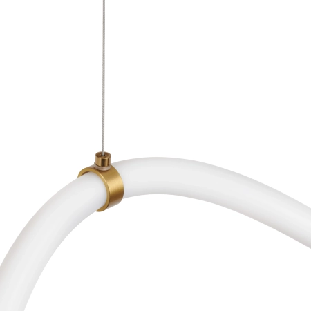 Lampa wisząca SNAKE LED wąż ledowy złota 400 cm MD1021-4 gold - Step into Design