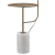 Lampa podłogowa ze stolikiem VINCENT złota 146 cm ST-7027F gold - Step Into Design