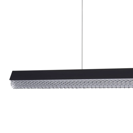 Lampa wisząca LED ANABELLA czarna 120 cm - nowoczesna do salonu, jadalni i biura ST-8501 black - Step into Design