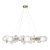 Lampa wisząca CHIC biało złota 105 cm - nowoczesna lampa do salonuST-DL-2969 - Step into Design