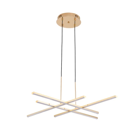 Lampa wisząca CRISS CROSS LED złota 78 cm ST-MD240406-4 gold - Step Into Design