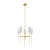 Lampa wisząca DARLING żyrandol złota 60 cm ST-9501-5 GOLD - Step Into Design