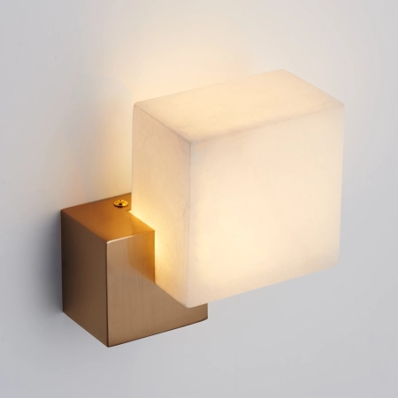 Lampa ścienna CUBO LED złota 18 cm ST-DL-8537 gold - Step into Design