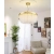 Lampa wisząca GLORIA LED kryształowa złota 60 cm ST-DL8511 - Step into Design