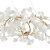 Lampa wisząca BOTANIKA WAVE złoto biała 125 cm XY080P-120 - Step Into Design