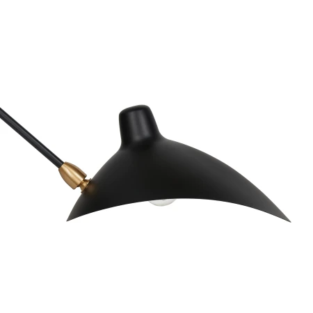 Lampa ścienna CRANE-2W S czarna 110 cm W8702-S - Step Into Design