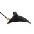 Lampa ścienna CRANE-2W S czarna 110 cm W8702-S - Step Into Design