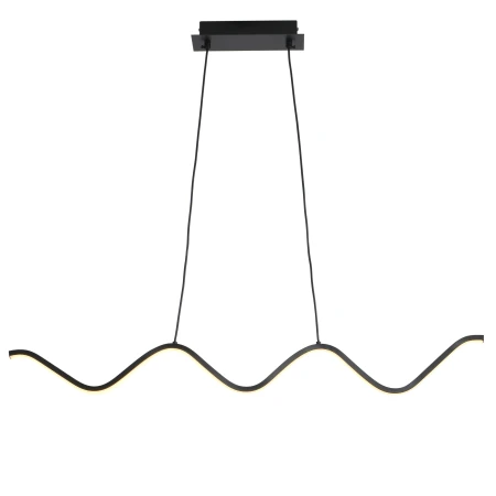 Lampa wisząca ZIGZAG LED czarna 90 cm ST-MD240602 BLACK - Step Into Design