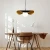 Lampa wisząca ENZO biało złota 40 cm ST-F22020601-D40 white - Step Into Design