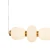 Lampa wisząca BRILLA-6 LED biało-złota 125 cm ST-CP241210-6L GOLD - Step Into Design