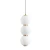 Lampa wisząca PERLA LED złoty szczotkowany 12 cm ST-CP231222-3L gold - Step Into Design