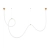Lampa wisząca SNAKE LED wąż ledowy złota 400 cm MD1021-4 gold - Step into Design