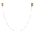 Lampa wisząca SNAKE LED wąż ledowy złota 300 cm MD1021-3 gold - Step into Design