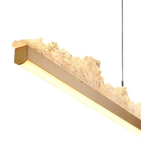 Lampa wisząca MONTANA LONG LED złota 125 cm ST-6490P/L - Step into Design