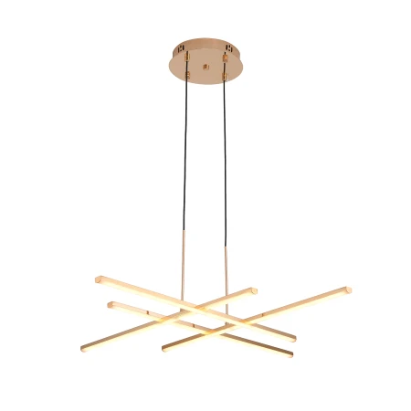 Lampa wisząca CRISS CROSS LED złota 78 cm ST-MD240406-4 gold - Step Into Design