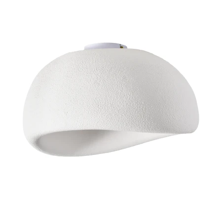 Plafon sufitowy STONE biały 40 cm DN426-40C - Step Into Design