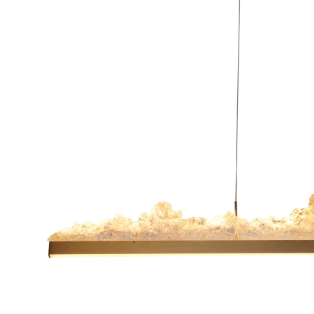 Lampa wisząca MONTANA LONG LED złota 125 cm ST-6490P/L - Step into Design