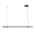 Lampa wisząca LOVELY LED czarna 100 cm ST-DN1620-100 BLACK - Step Into Design