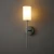 Lampa ścienna DARLING czarny połysk 53 cm ST-9501W BLACK - Step Into Design