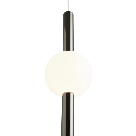 Lampa wisząca O-LINE LED 93 cm czarna ST-1689L BK - Step Into Design