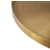 Stolik kawowy COLUMN marmurowy czarno złoty 55 cm DP-FA1 black gold - Step Into Design
