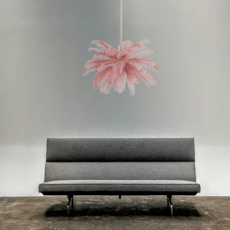 Lampa wisząca EMU pióra różowe 100 cm ST-DN127 pink - Step Into Design