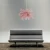 Lampa wisząca EMU pióra różowe 100 cm ST-DN127 pink - Step Into Design