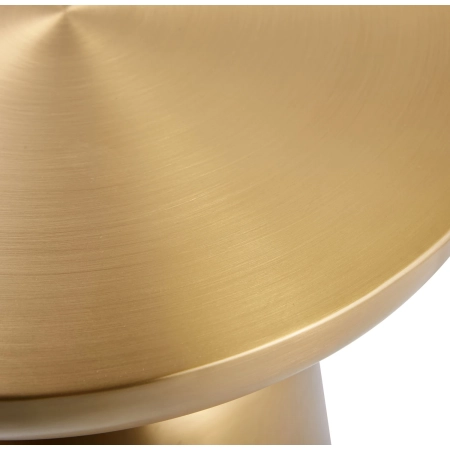 Stolik kawowy TOTEM złoty mosiądz 60 cm DP-FB02 brass - Step Into Design