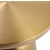 Stolik kawowy TOTEM złoty mosiądz 60 cm DP-FB02 brass - Step Into Design