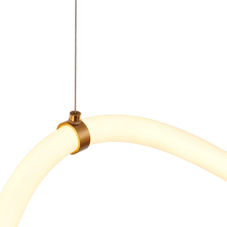 Lampa wisząca SNAKE LED wąż ledowy złota 500 cm MD1021-5 gold - Step into Design