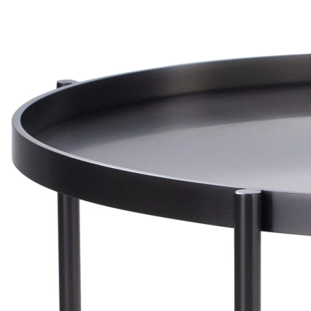 Stolik kawowy MOON tytan DP-F80 titanium - Step Into Design