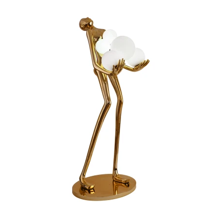 Lampa podłogowa WOMAN GOLD złoty połysk 180 cm F9312 gold - Step Into Design