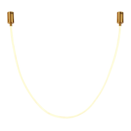 Lampa wisząca SNAKE LED wąż ledowy złota 300 cm MD1021-3 gold - Step into Design
