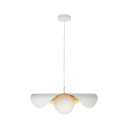 Lampa wisząca ENZO biało złota 80 cm ST-F22020601-D80 white - Step Into Design