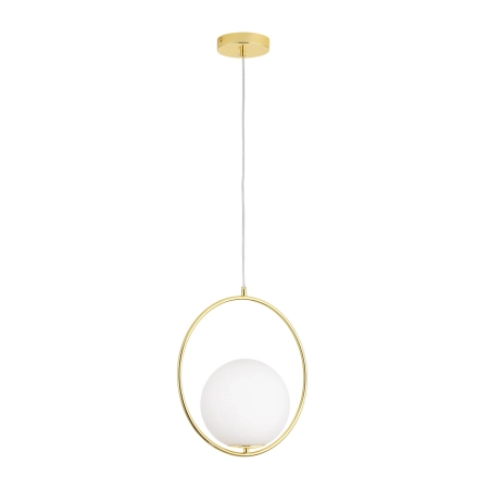 Lampa wisząca COSTA ROUND złota 35 cm DP0001A-350R - Step into Design