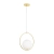 Lampa wisząca COSTA ROUND złota 35 cm DP0001A-350R - Step into Design