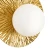 Lampa ścienna SUN S złota 20 cm ST-FB230946-D20 - Step Into Design