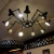 Lampa designerska wisząca SPIDER-9 czarna ST-9233-9 - Step Into Design