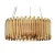 Lampa wisząca MODULAR złota XC107 - Step Into Design
