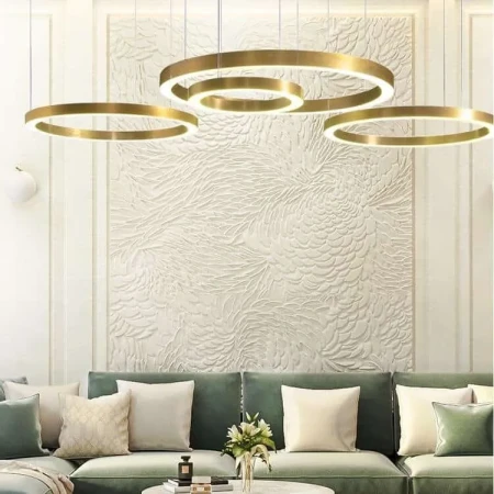 Lampa wisząca CIRCLE 60 szczotkowany mosiądz ST-8848-60 - Step Into Design