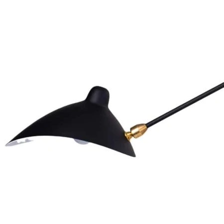 Kinkiet CRANE-1W czarny W8701 - Step Into Design