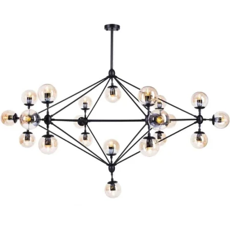 Lampa designerska wisząca ASTRIFERO-21 czarna ST-9047-21 - Step Into Design