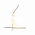 Lampa stojąca SOLARIS szczotkowany mosiądz ST-7078 - Step Into Design