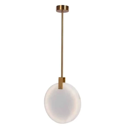Lampa Hampton wisząca MARBLE szczotkowany mosiądz ST-8950-24 - Step Into Design