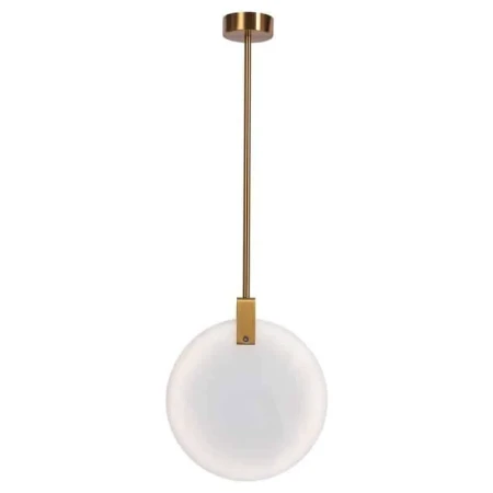 Lampa Hampton wisząca MARBLE szczotkowany mosiądz ST-8950-24 - Step Into Design