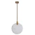 Lampa Hampton wisząca MARBLE szczotkowany mosiądz ST-8950-24 - Step Into Design